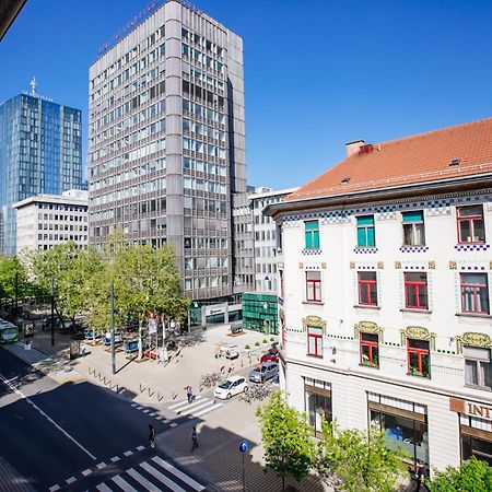 Central View Point Apartment Ljubljana Eksteriør bilde